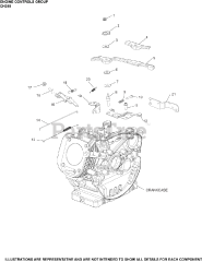 Kohler CH395-0108 - Kohler Command PRO Engine, Basic Version, 9.5hp, 7.1kW Engine Controls