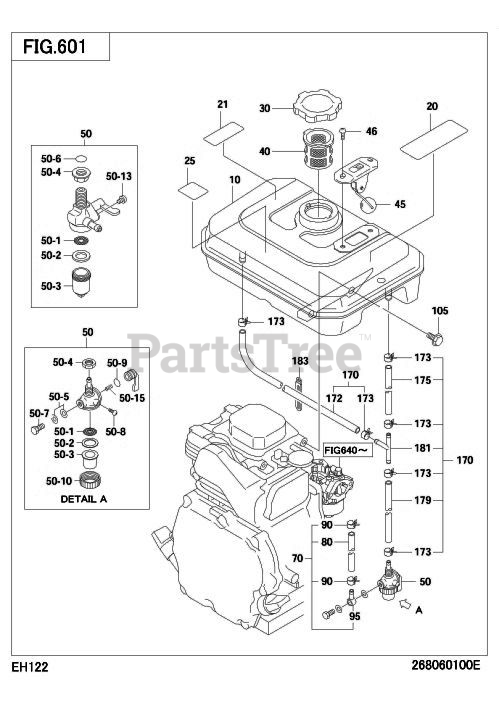 Subaru Robin EH122B72120 EH12 2