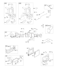 Briggs & Stratton 12G612-0110-E1 - Briggs & Stratton Vertical Engine