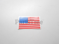 Gravely 05305100 American Flag Decal - image 1