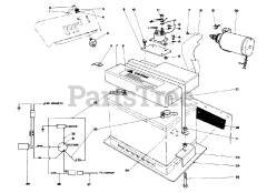 Toro 38160 (1132) - Toro Snow Thrower (SN: 009000001 - 009999999) (1979)