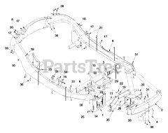 White Outdoor LR-927 (13A-328-190) - White Outdoor 27" Rear-Engine Riding Mower (2000)