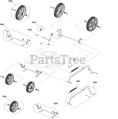 Murray 550 E (2691762-00) - Murray 21" Walk-Behind Mower
