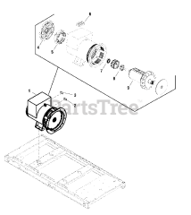 Briggs & Stratton 076157-00 - Briggs & Stratton 40kW Liquid Cooled Home Standby Generator Alternator