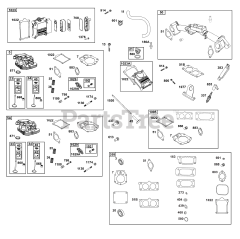 Briggs & Stratton 613477-4229-J1 - Briggs & Stratton Horizontal Engine