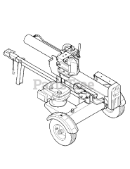 Troy-Bilt LS 27 (24BF572B711) - Troy-Bilt Log Splitter (SN: 1H240H40027 & Above) (2010)