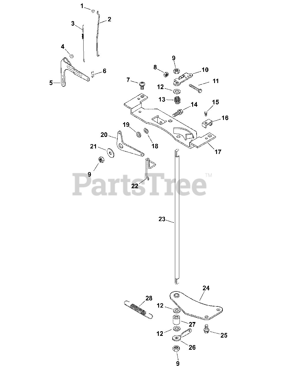 Cub Cadet Tank 48 (53AH8STB050) - Cub Cadet 48" Tank Zero-Turn Mower