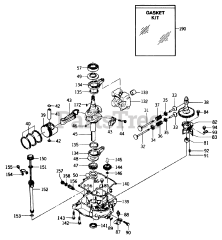 Toro A2-12KE02 (212-H) - Toro Lawn Tractor (SN: 010000001 - 019999999) (1991)