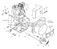 Murray 627802x85A - Murray 27" Snow Thrower (2003) Frame