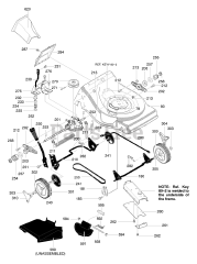 Briggs & Stratton 218950x92B - Briggs & Stratton 21" Walk-Behind Mower (2004)