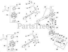 Exmark EXS-20KC - Exmark Explorer Zero-Turn Mower, 20hp Kohler (SN: 090000 - 101999) (1994) Fuel System - Pg. 41