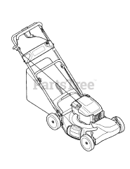 MasterCut by MTD 12AG769L059 - MasterCut by MTD Walk-Behind Mower (2009)