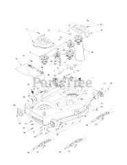 Huskee 13AR608P731 - Huskee Lawn Tractor (2004) (Tractor Supply)