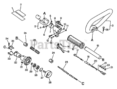 Echo SRM-2501 - Echo String Trimmer (SN: 025001 - 043000)