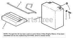 Snapper 7060660 (60660) - Snapper Battery Kit for Rider