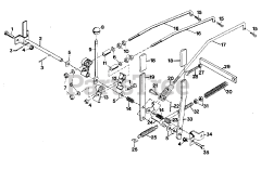 Gravely 987054 - Gravely Lawn Tractor (SN: 000101 & Above)