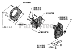 Husqvarna 22 R - Husqvarna String Trimmer (1986-10) Crankcase