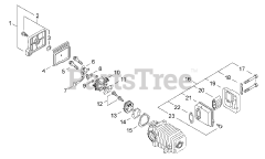 Echo CS-3000 - Echo Chainsaw (SN: 20001001 - 20999999)