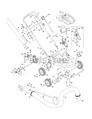 Troy-Bilt CSV 070 (24A-07MM066) - Troy-Bilt Chipper Shredder Vac (2010)