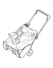 Columbia 40021 MS (31A-2M1A897) - Columbia 21" Snow Thrower (2009)