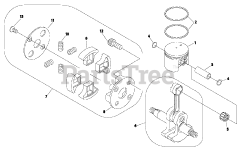 Shindaiwa B 530 - Shindaiwa Brush Cutter (SN: 09018344 - 09099783)