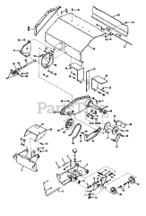 Troy-Bilt 14006 - Troy-Bilt 26" Tiller Attachment (SN: 140060100101 & Above)