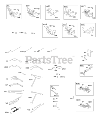 Briggs & Stratton 122M05-4846-B5 - Briggs & Stratton Vertical Engine Controls, Electrical, Governor Spring