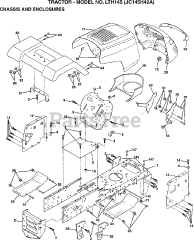 Electrolux/AYP LTH 145 - Electrolux/AYP Lawn Tractor