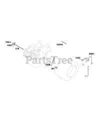 Briggs & Stratton 50032-0100-E1 - Briggs & Stratton Horizontal Engine Oil Sensor Group