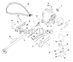 Toro 51990 - Toro Brush Cutter (SN: 250000001 - 999999999)