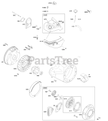 Briggs & Stratton 20P414-0015-E1 - Briggs & Stratton Horizontal Engine