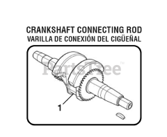 PowerStroke PS 903500 D (090079254) - PowerStroke 3500 Watt Generator General Assembly (CRANKSHAFT CONNECTING ROD)