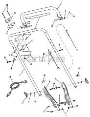 Snapper R 204513E (84327) - Snapper 20" Walk-Behind Mower, 4.5hp