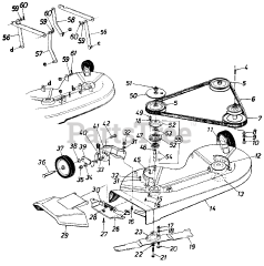 White Outdoor LT-80 (135-690-190) - White Outdoor 34" Lawn Tractor (1985)