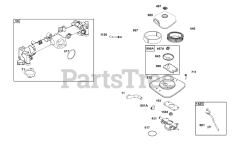 Briggs & Stratton 61A177-0100-J1 - Briggs & Stratton Horizontal Engine
