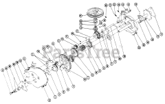Toro RR-46 - Toro Rear-Engine Riding Mower (1966) Rr-46 Transmission No. 5050 Parts List