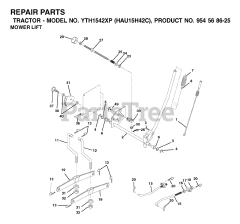 Husqvarna YTH 1542 XP (954568625-C) - Husqvarna 42
