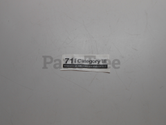 Echo X508000140 Noise Label - image 2