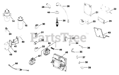 Kohler K301-47775 - Kohler K-Series Engine, Made for National Mower, 12hp, 9kW