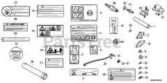 Honda GX240 UT1 LX2 (GCATT) - Honda Engine, Made in Thailand (SN: GCATT-1000001 - GCATT-9999999) OTHER PARTS (1)