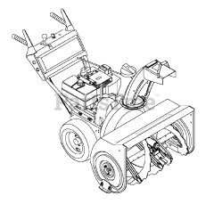 Ariens 924112 (ST 928 LE) - Ariens 28" Snow Blower, 9hp Tecumseh (SN: 000101 & Above)