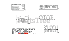 Scag SPZ52-22FX - Scag Patriot 52" Zero-Turn Mower, 22hp Kawasaki (SN: N8000000 - N8099999)