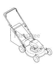 Yard Machines 11A-414R229 - Yard Machines Walk-Behind Mower (2009) (Home Depot)