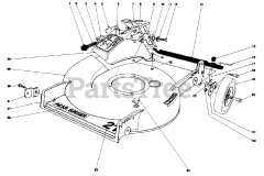 Toro 20700 - Toro Walk-Behind Mower (SN: 009000001 - 009999999) (1979)