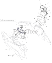 Gravely 997005 (Pro-Turn EV48 SD) - Gravely Pro-Turn 48" Zero-Turn Mower, Electric, Side Discharge (SN: 000101 - 000999)