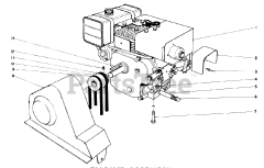 Toro 31600 (732) - Toro 32" Snow Thrower (SN: 000000001 - 000999999) (1970)