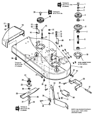 Simplicity 1691422 - Simplicity 36" Mower Deck