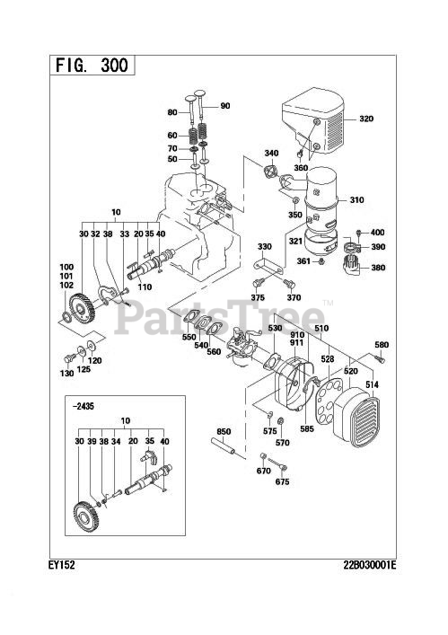 Subaru Robin EY152BB1020 EY15 2