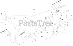 Toro 74590 (DH 220) - Toro Lawn Tractor (SN: 250000001 - 250999999) (2005)