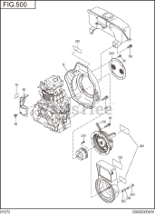 Subaru Robin DY272DD5470 (DY27-2) - Subaru Robin Engine, Diesel 500 Cooling &amp; Starting